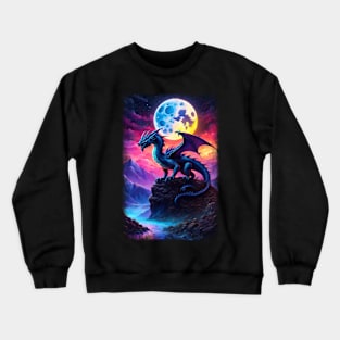 Dragon Moon Crewneck Sweatshirt